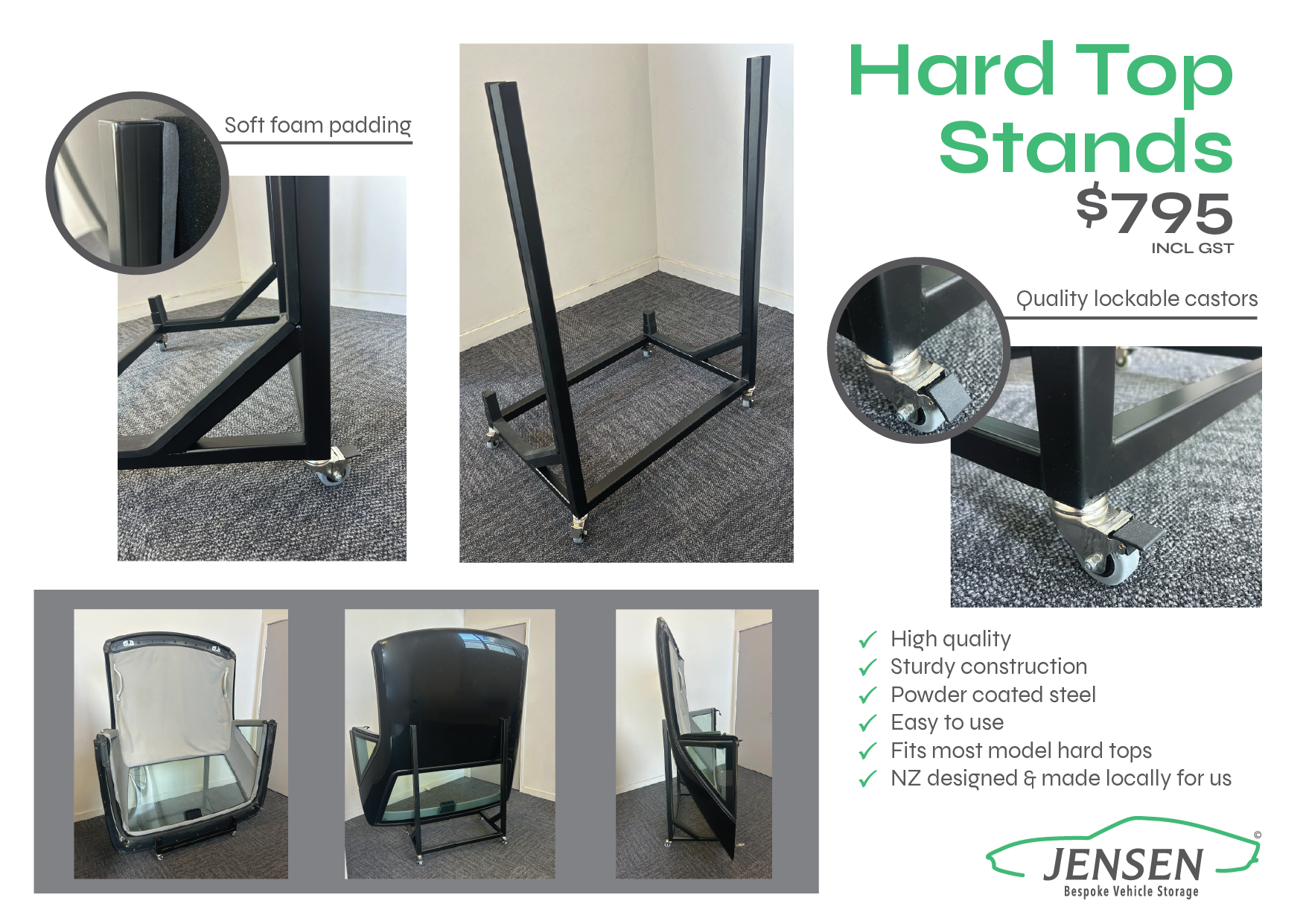 Hard Top Stands 2025 List of Products & Accessories